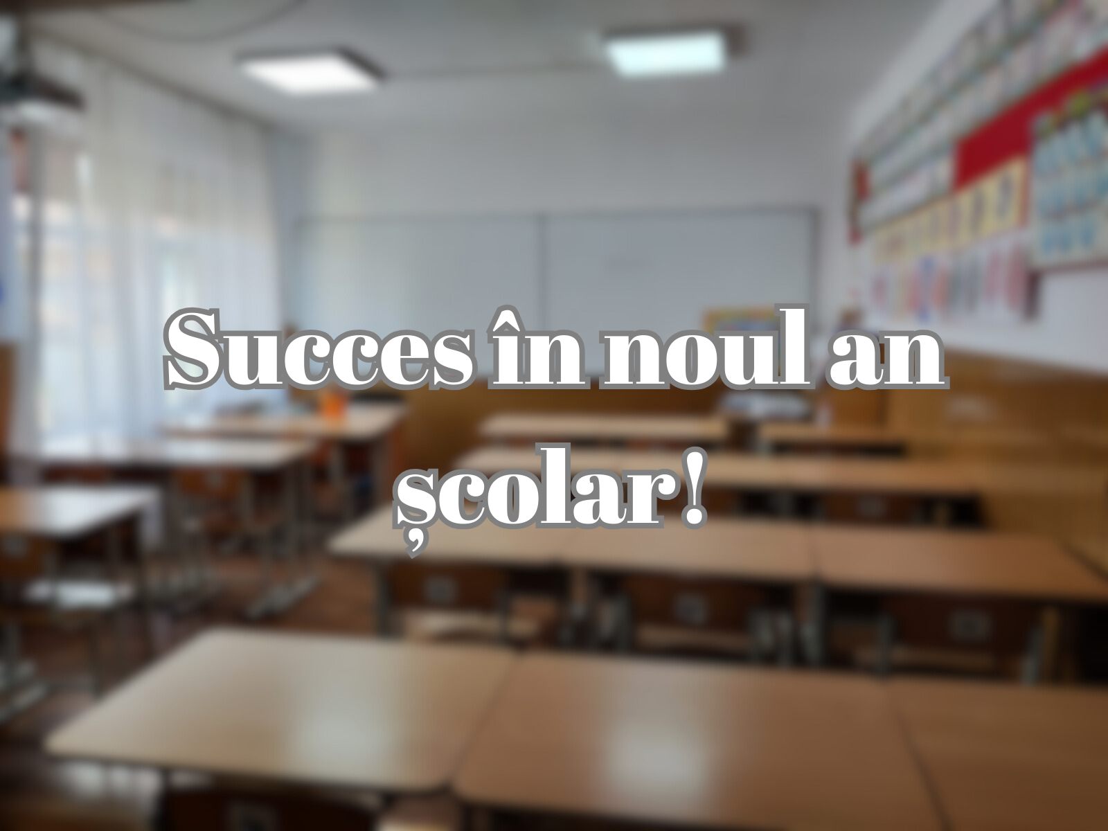 Read more about the article Mesaj la început de an școlar!